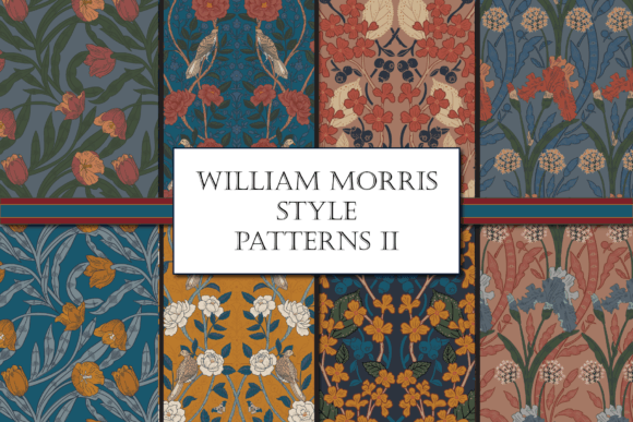 Autumn William Morris Style Patterns: A Timeless Design Inspiration