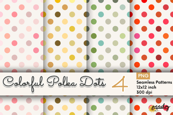 Colorful Polka Dots Patterns