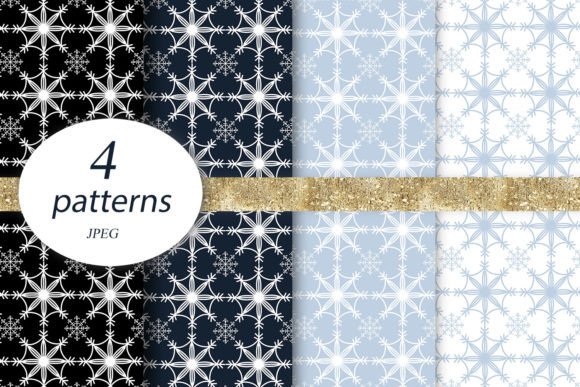 Frosty Snowflake Patterns: A Creative Resource for Designers and Creators