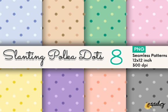 Mix Color Polka Dots Patterns: A Versatile Design Resource for Creatives