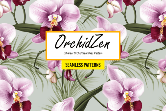 OrchidZen Seamless Patterns