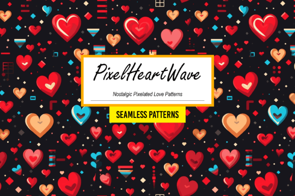 PixelHeartWave - Pixelated Love Patterns