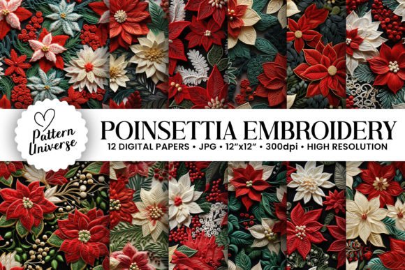 Poinsettia Embroidery Flowers Patterns: A Strategic Tool for Creative and Practical Applications