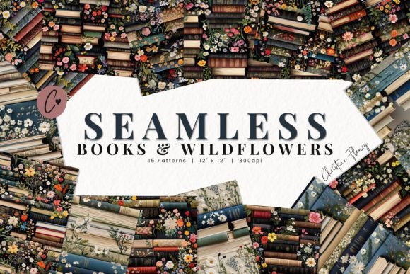 Seamless Books Wildflowers Patterns: A Creative Resource for Designers and Makers